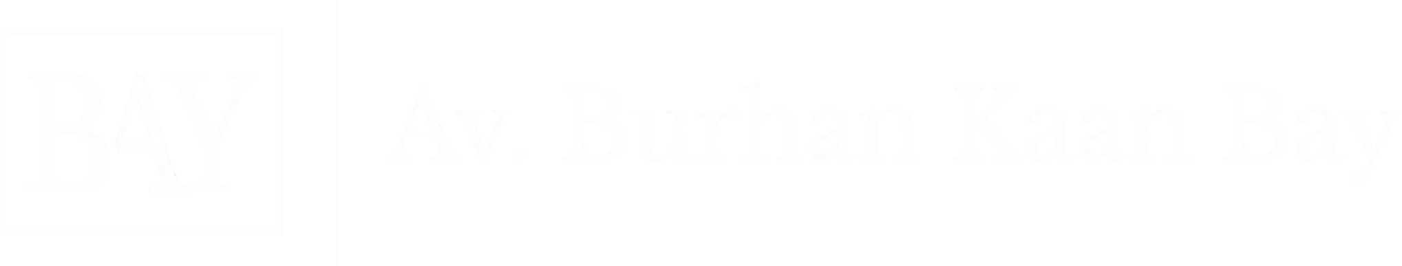 Av. Burhan Kaan Bay Logo